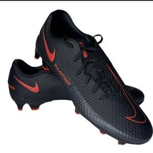 Nike JR Phantom GT Academy FG-MG - Black-Red 6.5